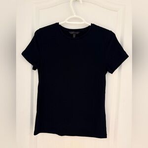Banana Republic Black Short Sleeve Tee